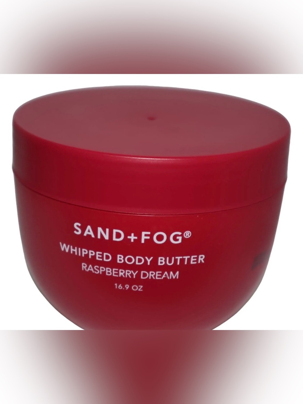 SAND+FOG Raspberry Dream Whipped Body Butter - Red